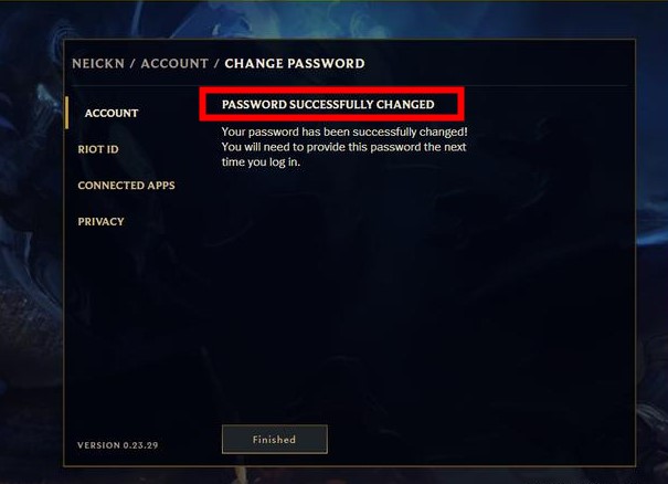 拳头账号密码修改教程