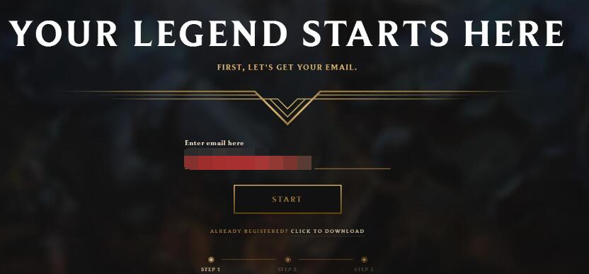 拳头账号注册最后一步点START没反应解决方法