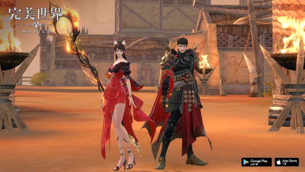 《完美世界手游》推出万人跨服城战「虚空战争」