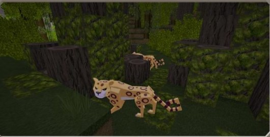 《迷你世界》雨林版本新生物豹子介绍