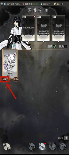 《一念逍遥》灵兽上阵方法一览