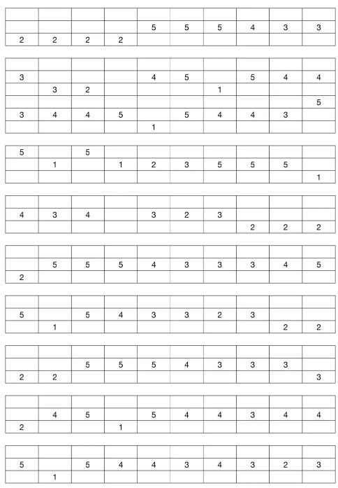 《光遇》月色真美乐谱分享