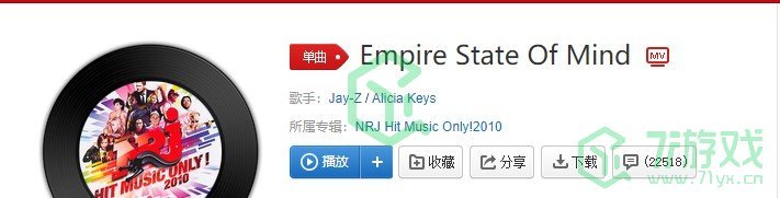 抖音in newyork是什么歌