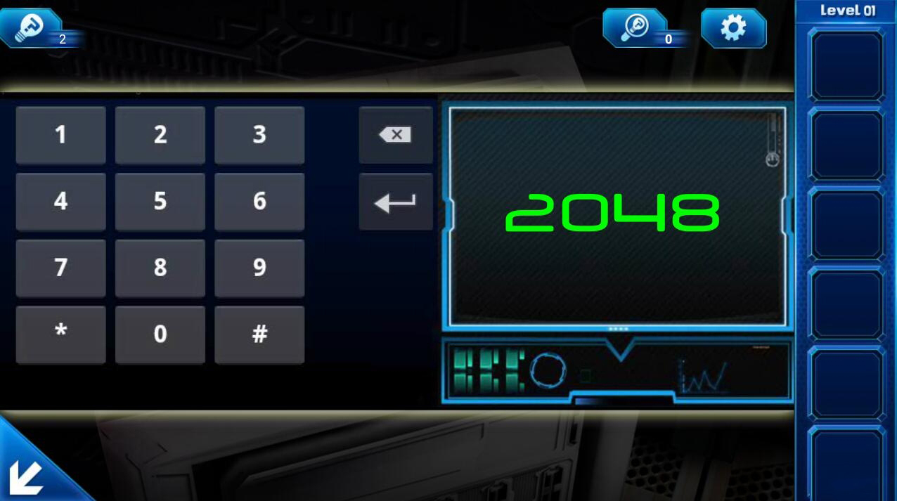 《密室逃脱9：逃出太空船》第一关通关攻略