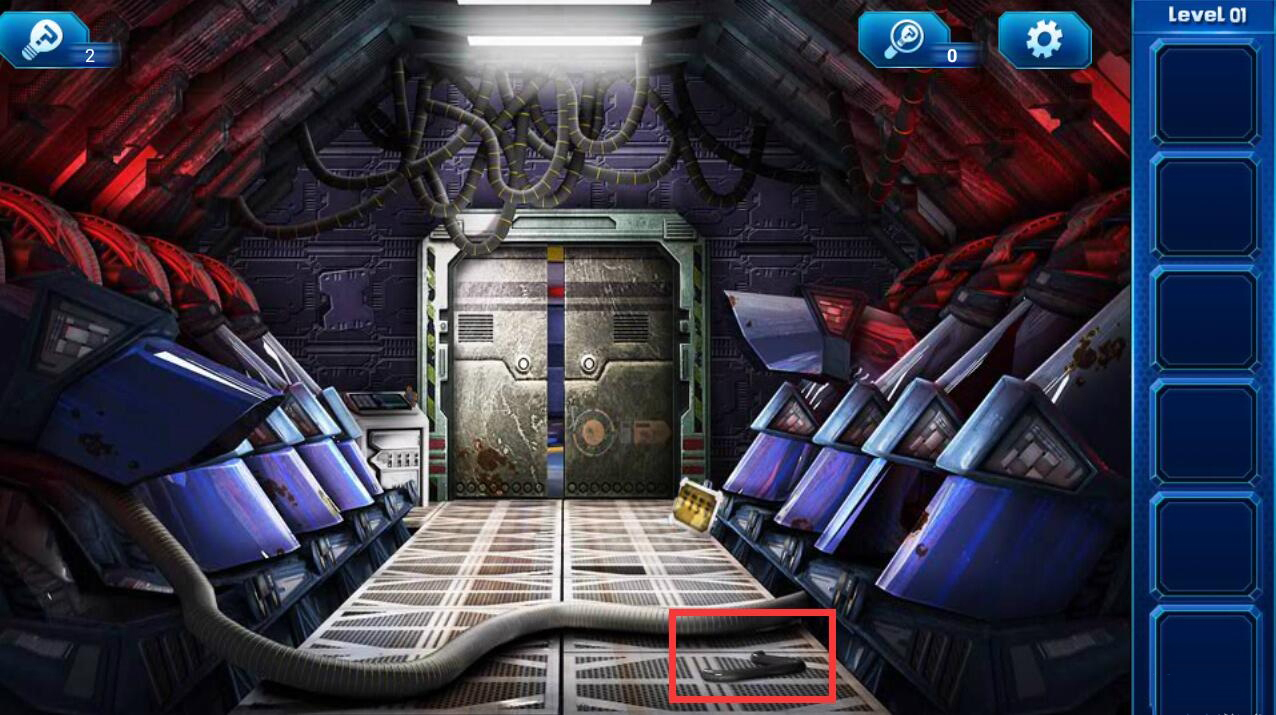 《密室逃脱9：逃出太空船》第一关通关攻略