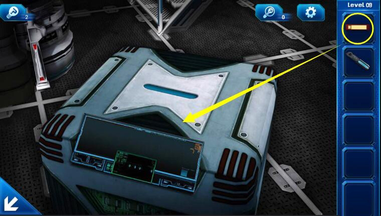 《密室逃脱9：逃出太空船》第九关通关攻略