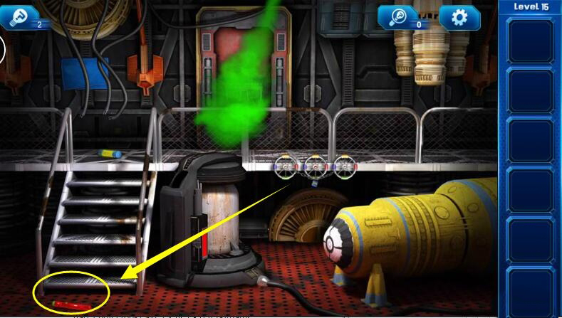 《密室逃脱9：逃出太空船》第十五关通关攻略