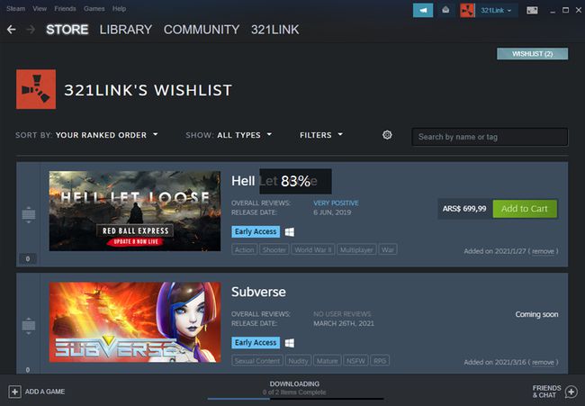 《Subverse》添加steam愿望清单方法分享