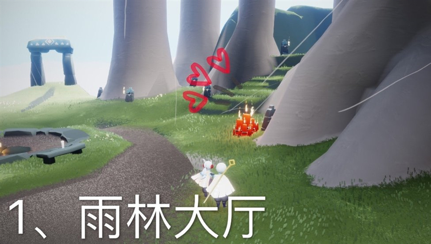 《光遇》4月2日大蜡烛位置分布分享