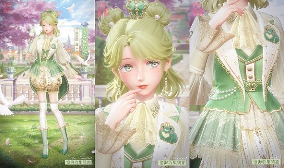 《闪耀暖暖》周年庆套装「花漾心蔷」免费获取限时感应活动「笙歌如旧」同步开启