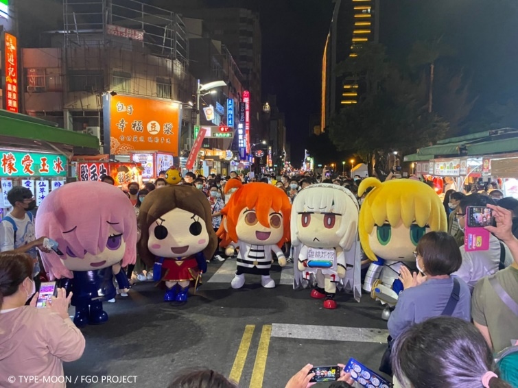 《Fate/Grand Order》四周年迦勒底巨星现身南台湾，吸引千名御主一同大啖港都美食！