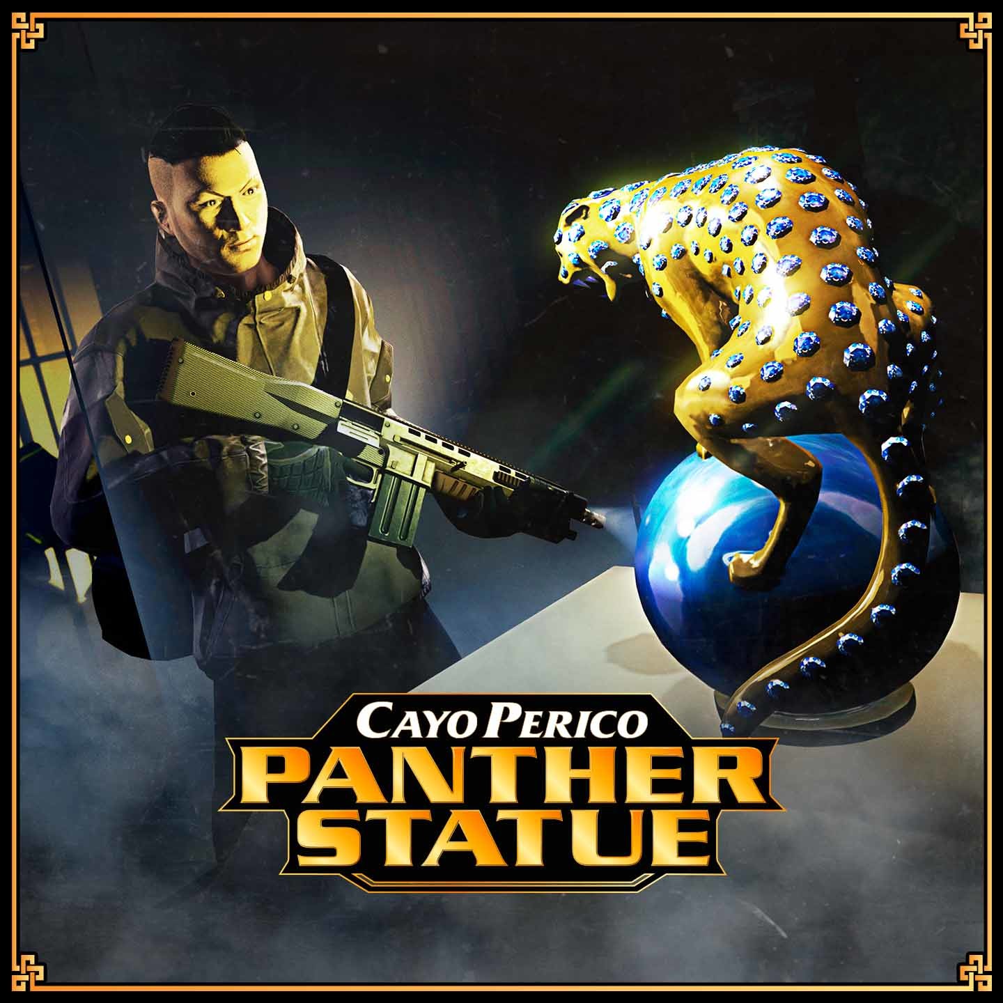 《侠盗猎车手5》线上模式珍贵的美洲豹雕像遭目击正要送往佩里克岛