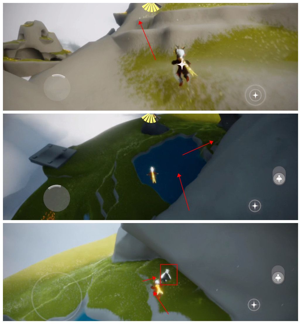 《光遇》2021飞翔季先祖位置分布图分享