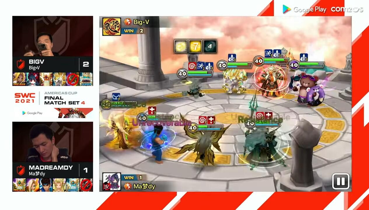 《魔灵召唤》SWC2021美洲区决赛由「BIGV」勇夺冠军！