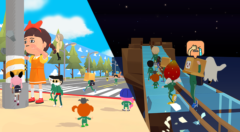 《天天玩乐园》推出万圣节大型改版追加迷你游戏「一二三木头人」