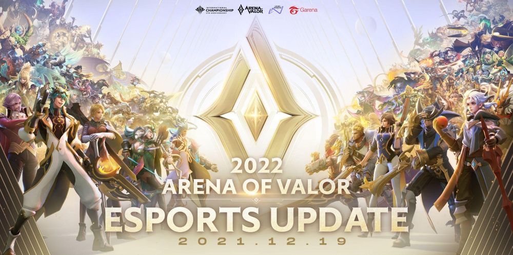 《Garena 传说对决》2022 全球赛事年度计划公布AIC 国际赛