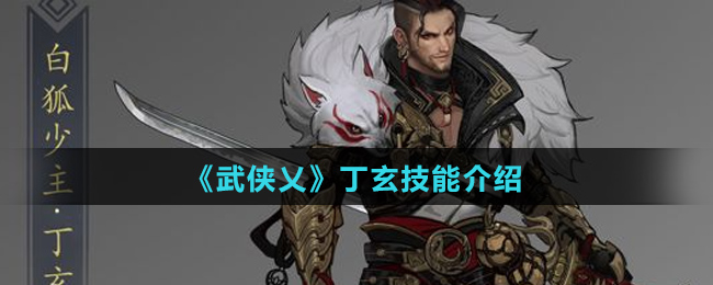 《武侠乂》丁玄技能介绍