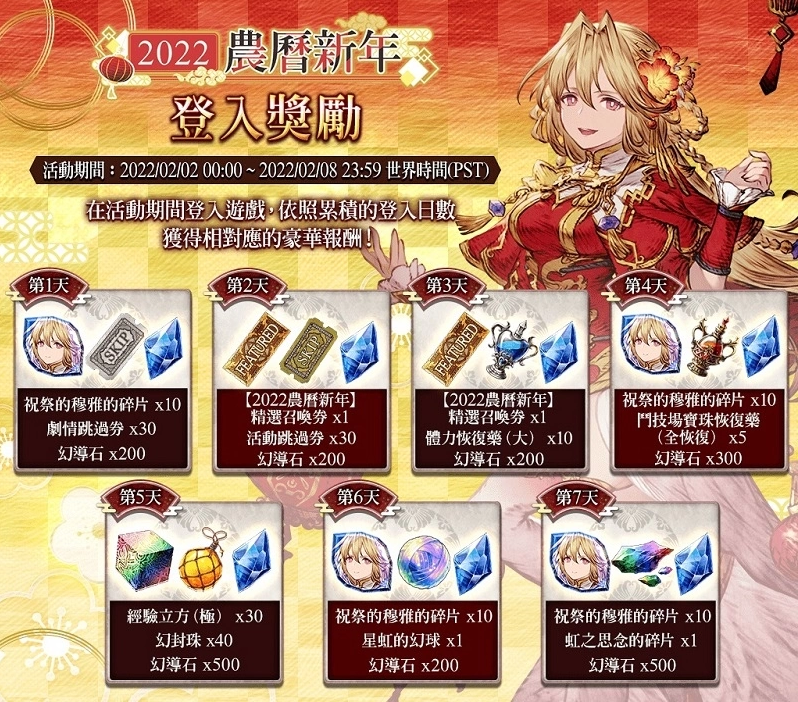 《FFBE 幻影战争》欢庆农历新年！期间限定活动开跑！