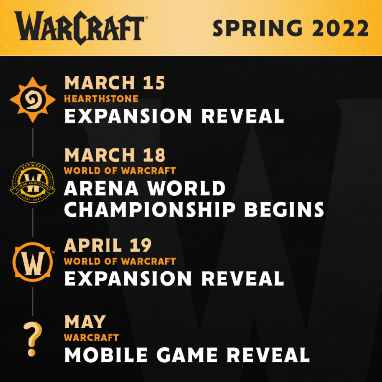 暴雪预告5月公布首款魔兽系列手机游戏相关资讯释出《炉石战记》《魔兽世界》新情报