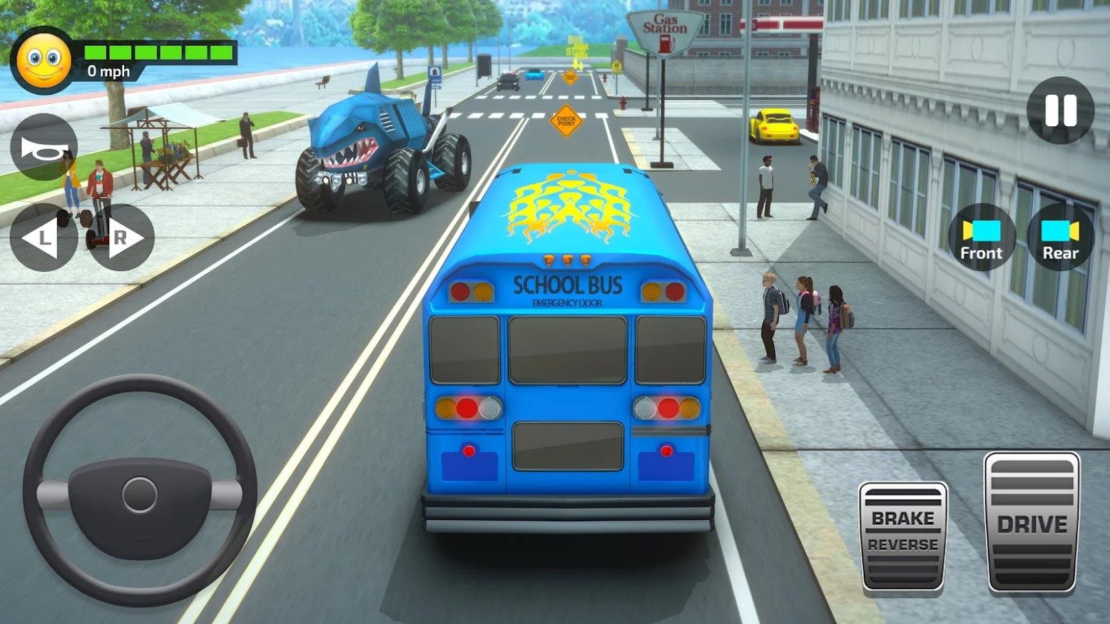 校车巴士接送模拟器