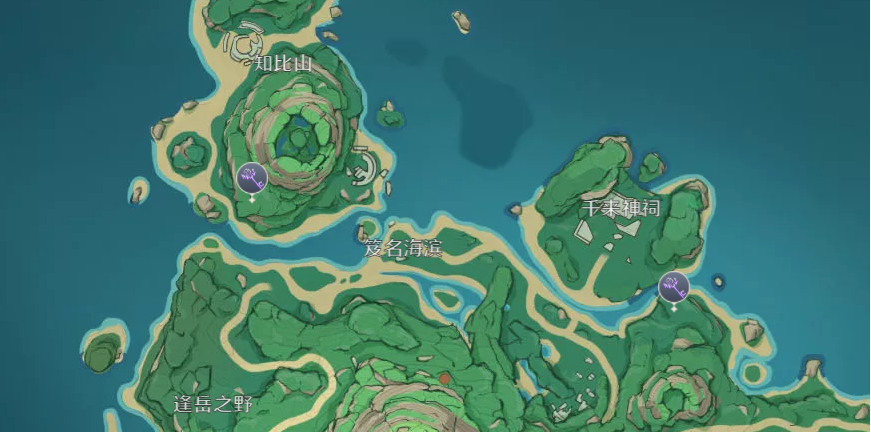 《原神》稻妻地灵龛分布位置介绍