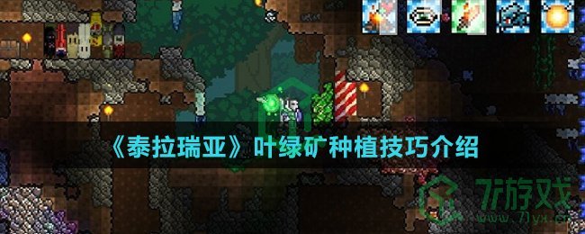 《泰拉瑞亚》叶绿矿种植技巧介绍