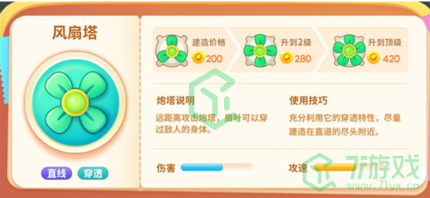 《保卫萝卜4》炮塔等级功能介绍