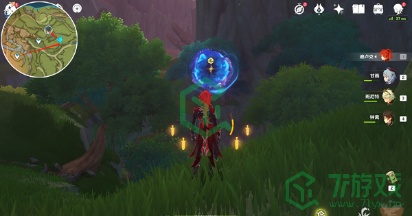 《原神》击败进入活化状态而力竭眩晕的翠翎恐蕈完成方法介绍