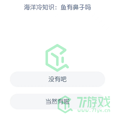 海洋冷知识：鱼有鼻子吗