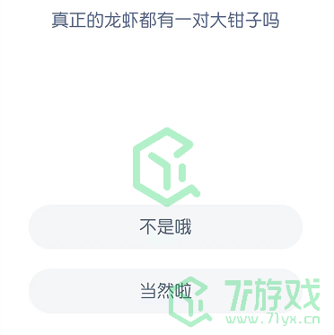 真正的龙虾都有一对大钳子吗