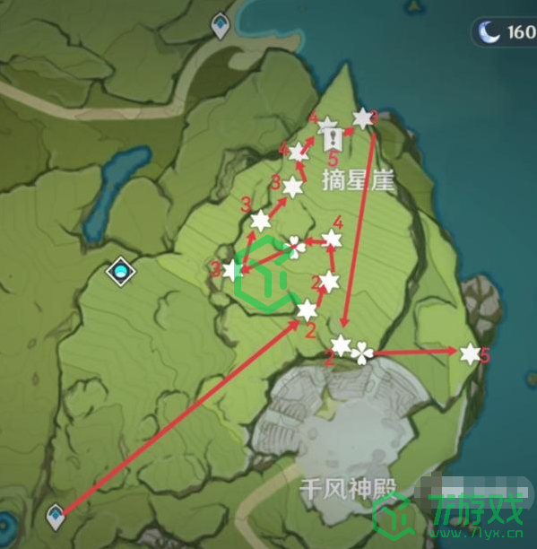 《原神》塞西莉亚花采集路线介绍