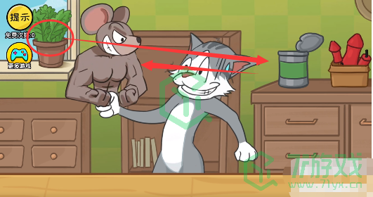 《抖个大包袱》帮助捷瑞逃脱通关攻略介绍