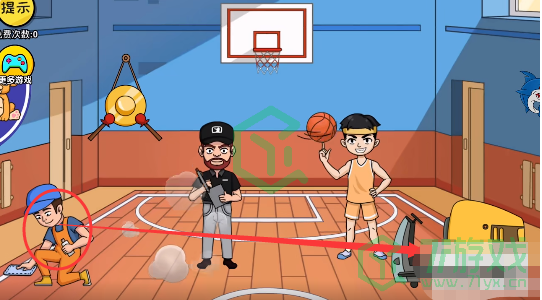 《抖个大包袱》找到六大篮球明星通关攻略介绍