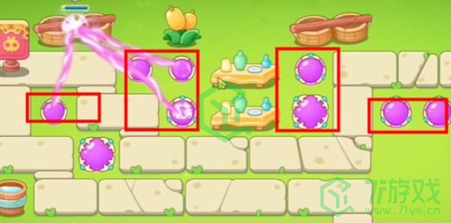《保卫萝卜4》七夕鹊桥会第1关攻略