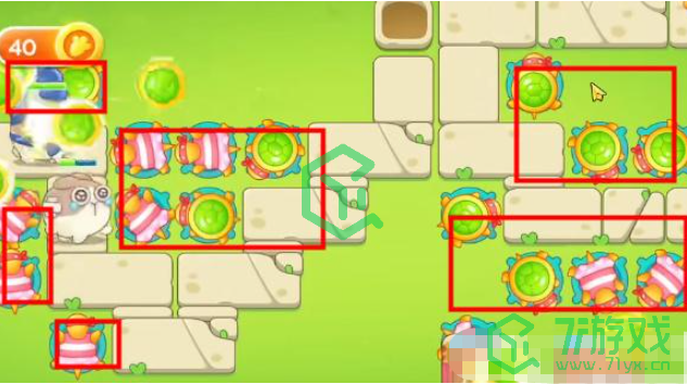 《保卫萝卜4》七夕鹊桥会第5关攻略​