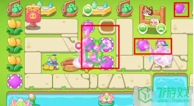 《保卫萝卜4》七夕鹊桥会第7关攻略