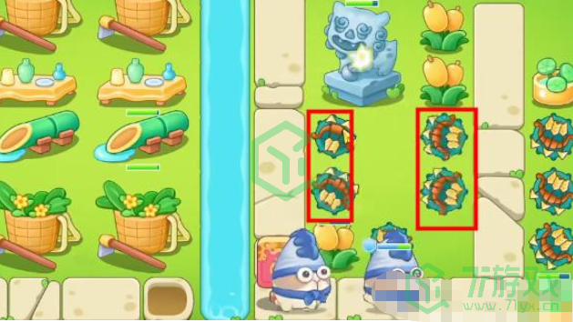 《保卫萝卜4》七夕鹊桥会第8关攻略