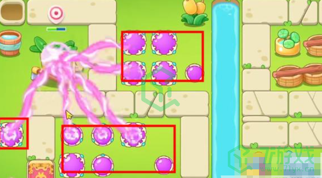 《保卫萝卜4》七夕鹊桥会第13关攻略