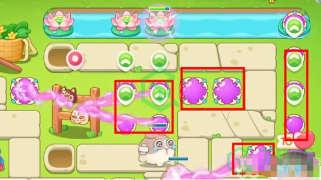 《保卫萝卜4》七夕鹊桥会第15关攻略