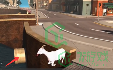 《模拟山羊3》下水道入口位置介绍