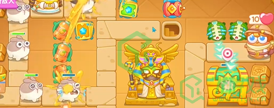 《保卫萝卜4》法老归来第30关通关攻略