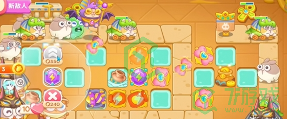 《保卫萝卜4》法老归来第57关通关攻略