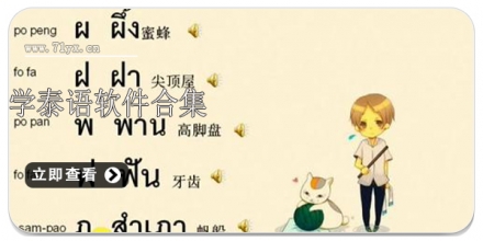 学泰语软件合集
