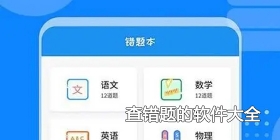 查错题的软件大全