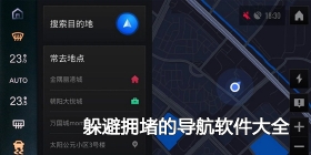 躲避拥堵的导航软件大全