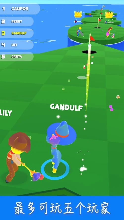 高尔夫比赛截图