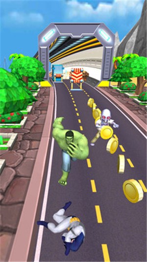 蜘蛛侠地铁跑酷截图 蜘蛛侠地铁跑酷截图