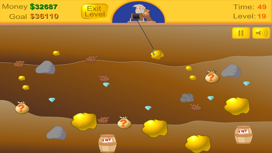 黄金矿工截图 黄金矿工截图