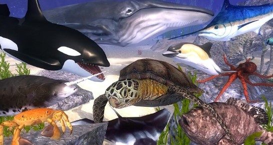 海洋动物模拟器截图