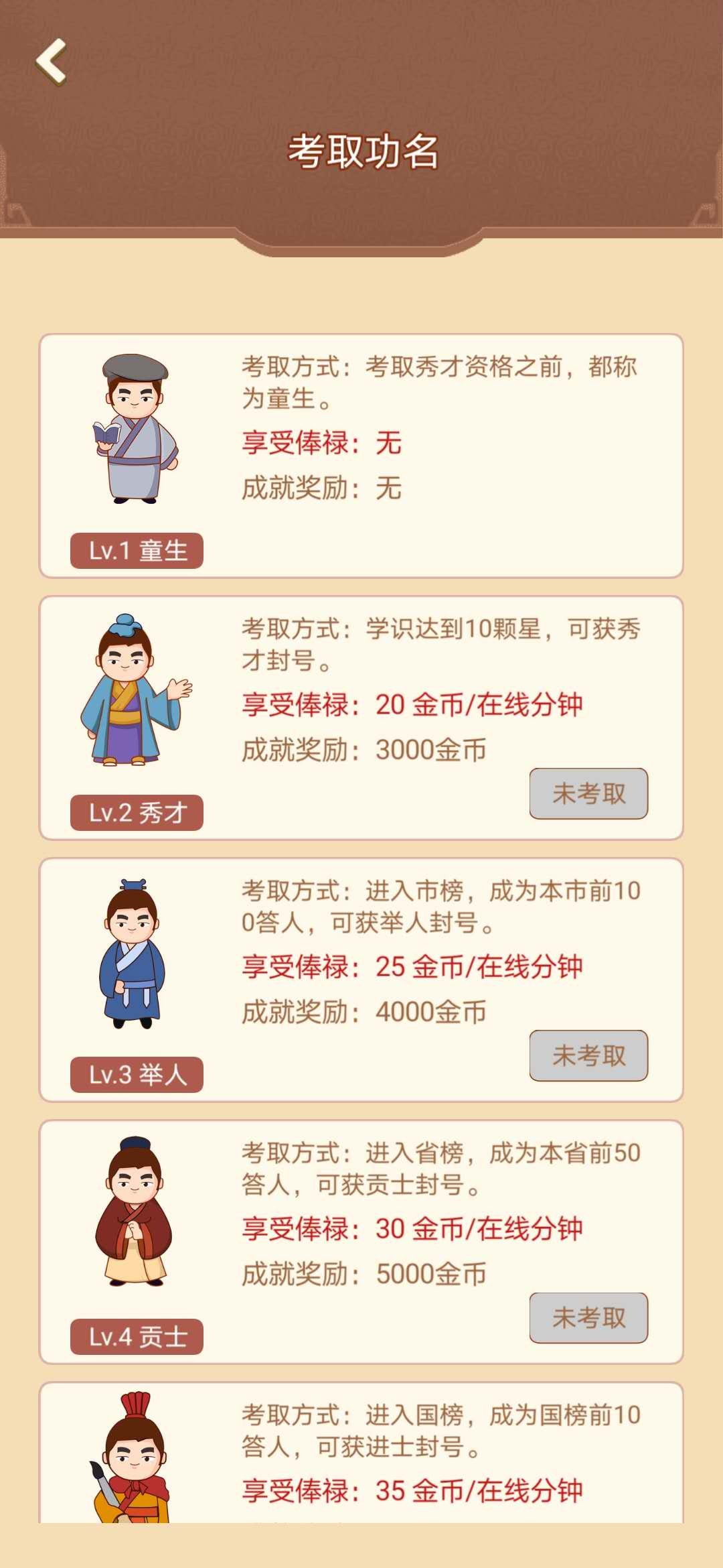 答题升官传截图 答题升官传截图